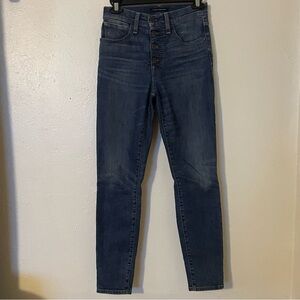 Lucky Brand Bridgette High Rise Skinny Button Fly Jeans Size 26